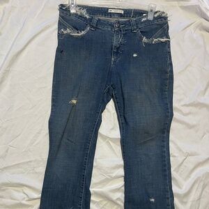 Women’s Slender Secret Blue Jeans – Flattering Fit